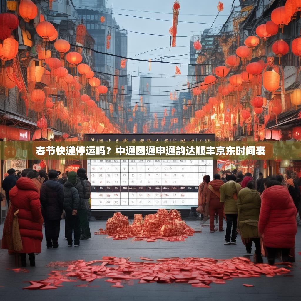 春节快递停运吗?中通圆通申通韵达顺丰京东时间表 春节快递停运吗?中通圆通申通韵达顺丰京东时间表