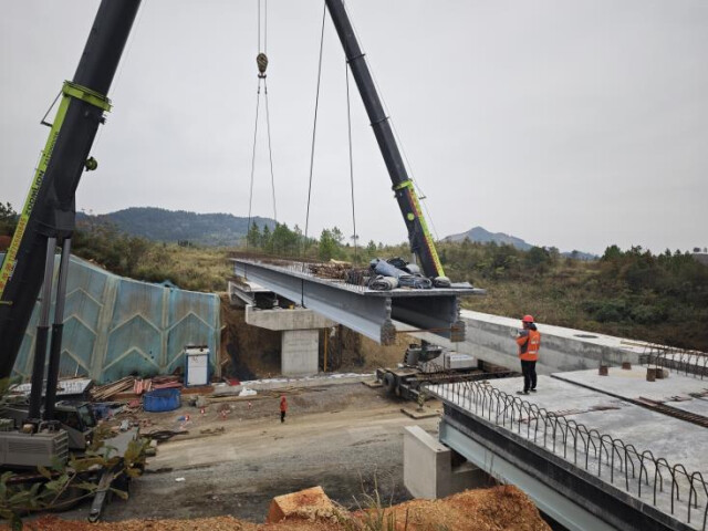 高速桥梁_零道高速公路桥梁验收_型钢-UHPC商品桥梁技术